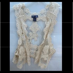 Poetry Lace Vest